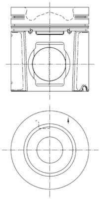 Piston WG1023623 WILMINK GROUP