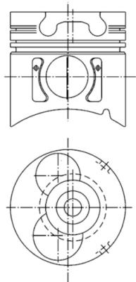 Piston WG1023561 WILMINK GROUP