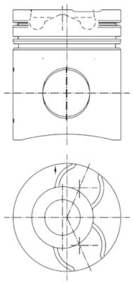 Piston WG1023716 WILMINK GROUP