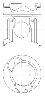 Piston WG1023757 WILMINK GROUP