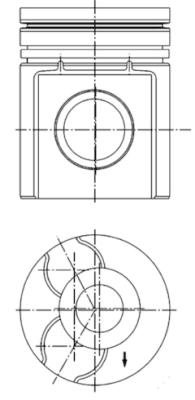 Piston WG1016452 WILMINK GROUP