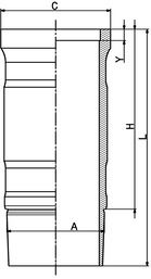 Camasa cilindru WG1353761 WILMINK GROUP