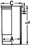 Camasa cilindru WG1021872 WILMINK GROUP