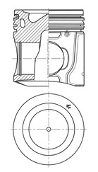 Piston WG2043238 WILMINK GROUP