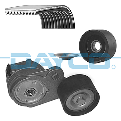 Set curea transmisie cu caneluri WG2113325 WILMINK GROUP