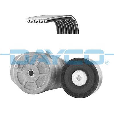 Set curea transmisie cu caneluri WG2006743 WILMINK GROUP