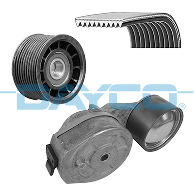 Set curea transmisie cu caneluri WG2006833 WILMINK GROUP