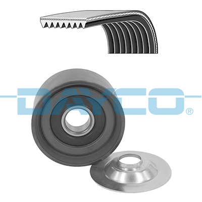 Set curea transmisie cu caneluri WG2006830 WILMINK GROUP