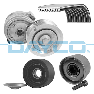 Set curea transmisie cu caneluri WG2113312 WILMINK GROUP