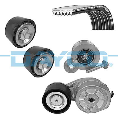 Set curea transmisie cu caneluri WG2006811 WILMINK GROUP