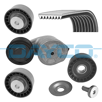 Set curea transmisie cu caneluri WG2006826 WILMINK GROUP