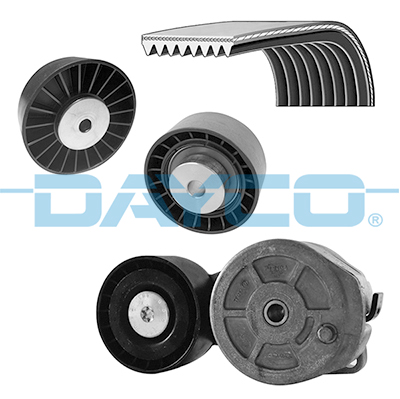 Set curea transmisie cu caneluri WG2006828 WILMINK GROUP