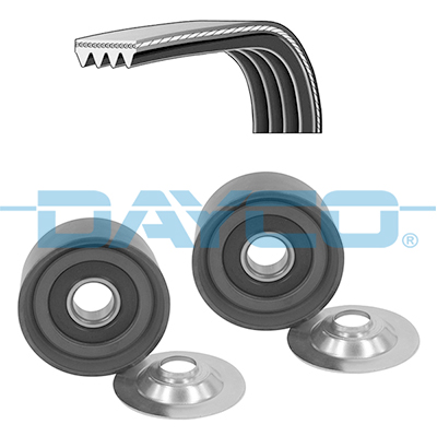 Set curea transmisie cu caneluri WG2006842 WILMINK GROUP