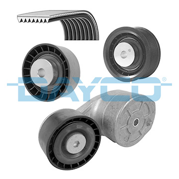 Set curea transmisie cu caneluri WG2006716 WILMINK GROUP