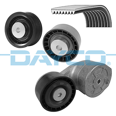 Set curea transmisie cu caneluri WG2113327 WILMINK GROUP