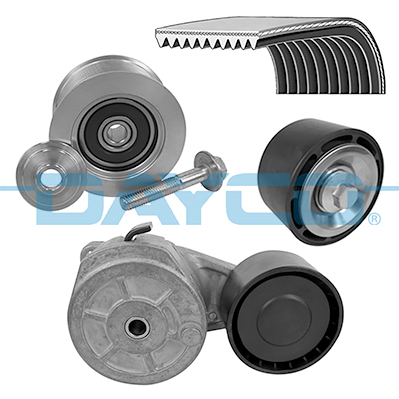 Set curea transmisie cu caneluri WG2113328 WILMINK GROUP