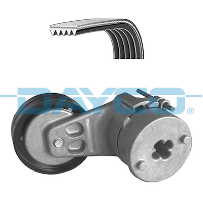 Set curea transmisie cu caneluri WG2006755 WILMINK GROUP