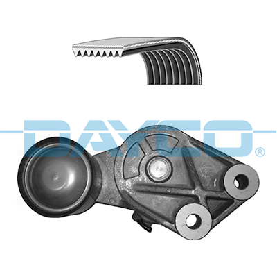 Set curea transmisie cu caneluri WG2006875 WILMINK GROUP