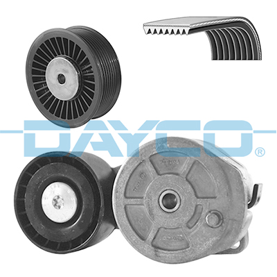 Set curea transmisie cu caneluri WG2006767 WILMINK GROUP