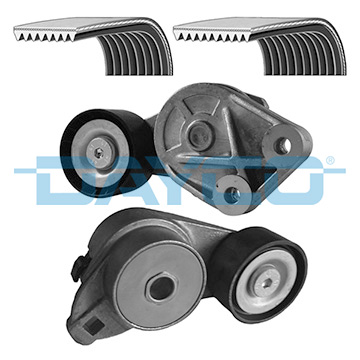 Set curea transmisie cu caneluri WG2006914 WILMINK GROUP
