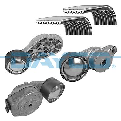 Set curea transmisie cu caneluri WG2575830 WILMINK GROUP