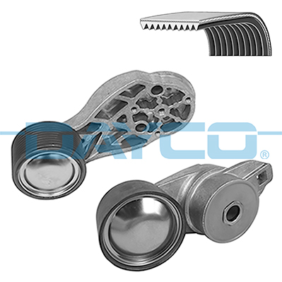 Set curea transmisie cu caneluri WG2575836 WILMINK GROUP