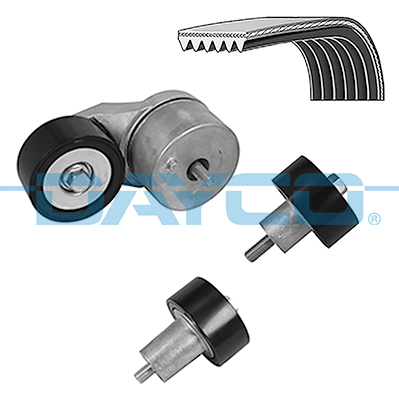 Set curea transmisie cu caneluri WG2402030 WILMINK GROUP