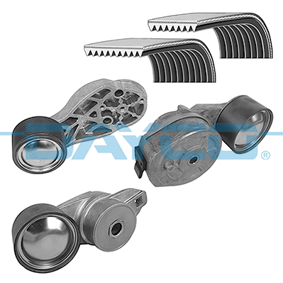 Set curea transmisie cu caneluri WG2575834 WILMINK GROUP