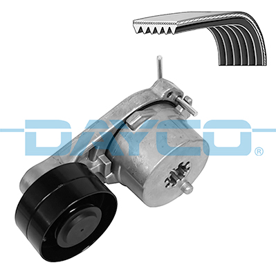 Set curea transmisie cu caneluri WG2402036 WILMINK GROUP