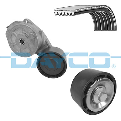 Set curea transmisie cu caneluri WG2575824 WILMINK GROUP