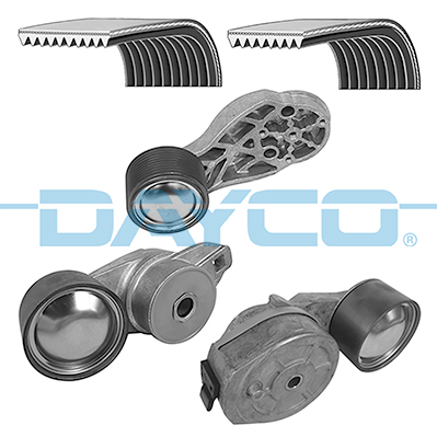 Set curea transmisie cu caneluri WG2575825 WILMINK GROUP