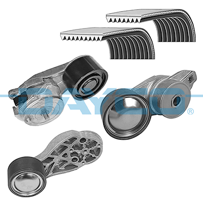 Set curea transmisie cu caneluri WG2575835 WILMINK GROUP