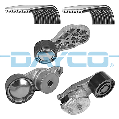 Set curea transmisie cu caneluri WG2575827 WILMINK GROUP