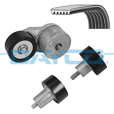Set curea transmisie cu caneluri WG2402035 WILMINK GROUP