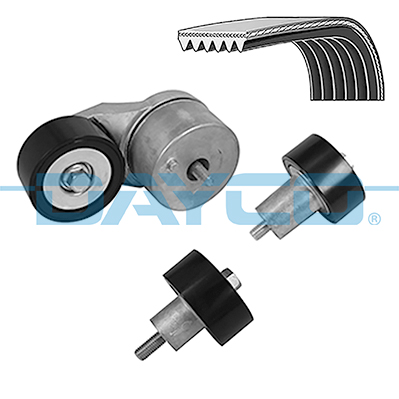 Set curea transmisie cu caneluri WG2402031 WILMINK GROUP