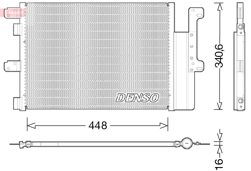 Condensator, climatizare WG2339162 WILMINK GROUP