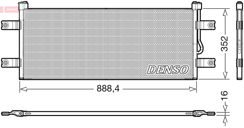 Condensator, climatizare WG2270581 WILMINK GROUP
