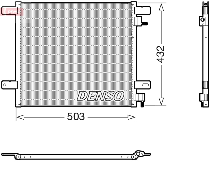 Condensator, climatizare WG2170013 WILMINK GROUP
