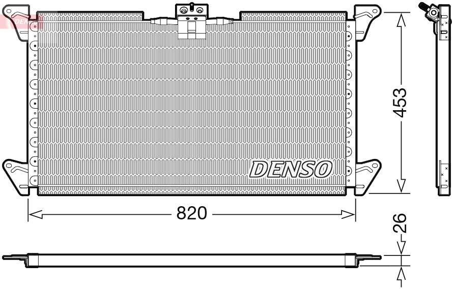 Condensator, climatizare WG2270587 WILMINK GROUP
