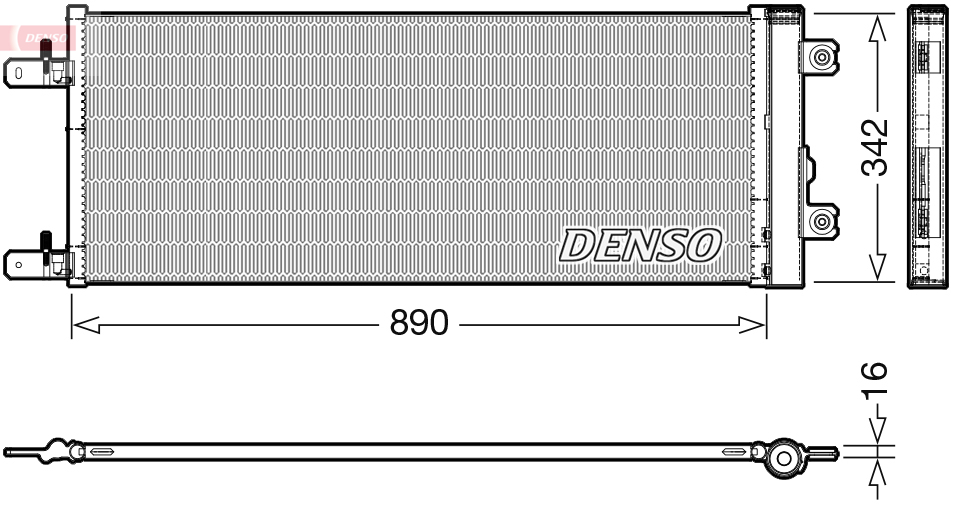 Condensator, climatizare WG2270583 WILMINK GROUP