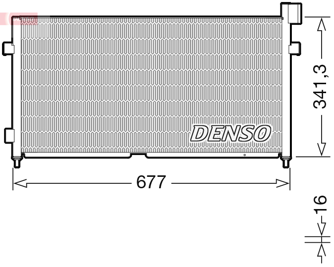 Condensator, climatizare WG2339202 WILMINK GROUP