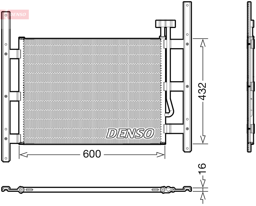 Condensator, climatizare WG2270580 WILMINK GROUP