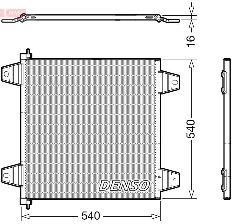 Condensator, climatizare WG2270578 WILMINK GROUP