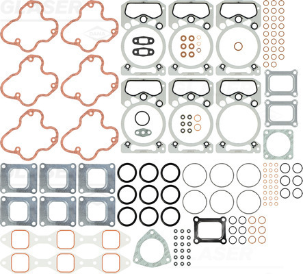 Set garnituri, chiulasa WG1703457 WILMINK GROUP