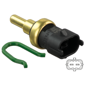 Senzor,temperatura lichid de racire WG1774440 WILMINK GROUP