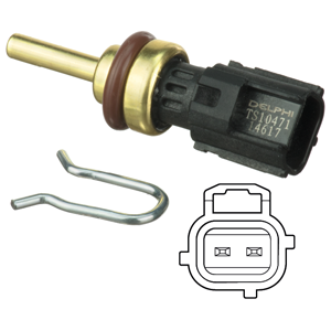 Senzor,temperatura lichid de racire WG1774452 WILMINK GROUP