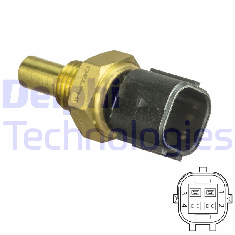 Senzor,temperatura lichid de racire WG2100850 WILMINK GROUP