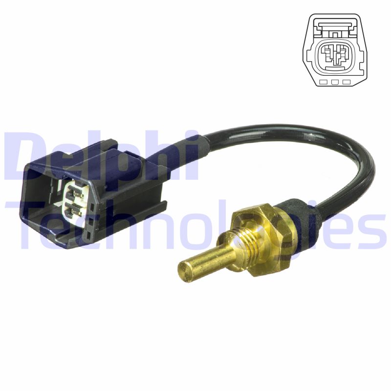 Senzor,temperatura lichid de racire WG2100849 WILMINK GROUP