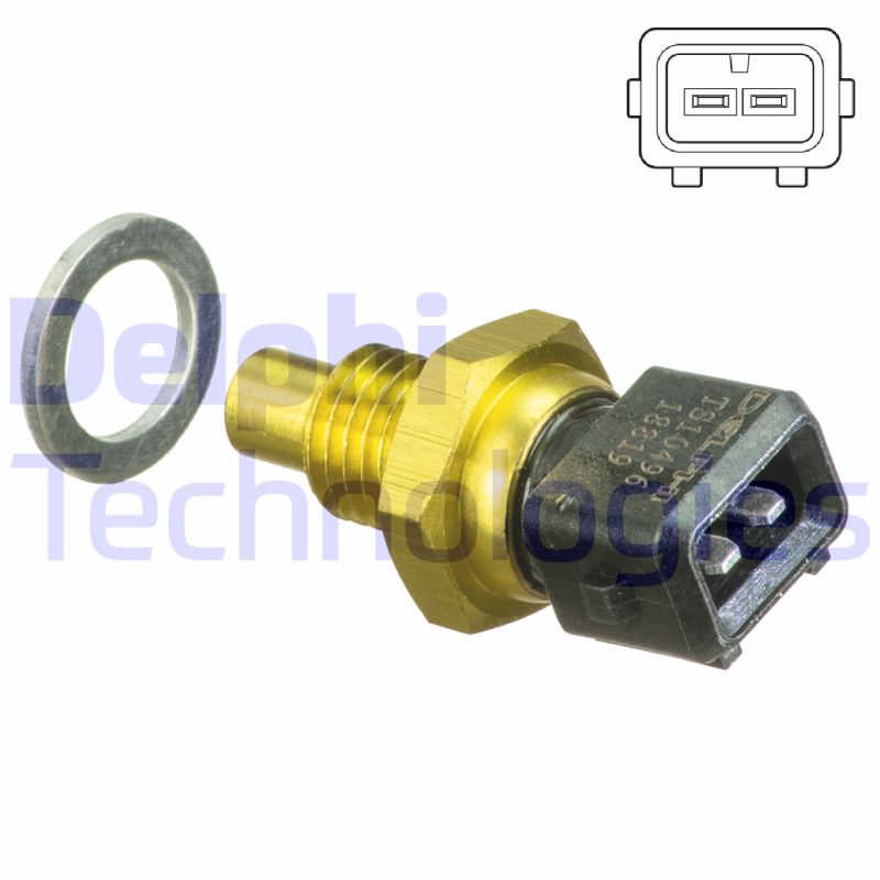 Senzor,temperatura lichid de racire WG2100852 WILMINK GROUP