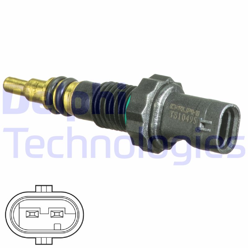 Senzor,temperatura lichid de racire WG2100851 WILMINK GROUP